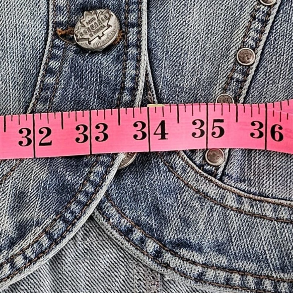 DESQAURED -Cropped Denim Jacket - RARE!! - Picture 10 of 10
